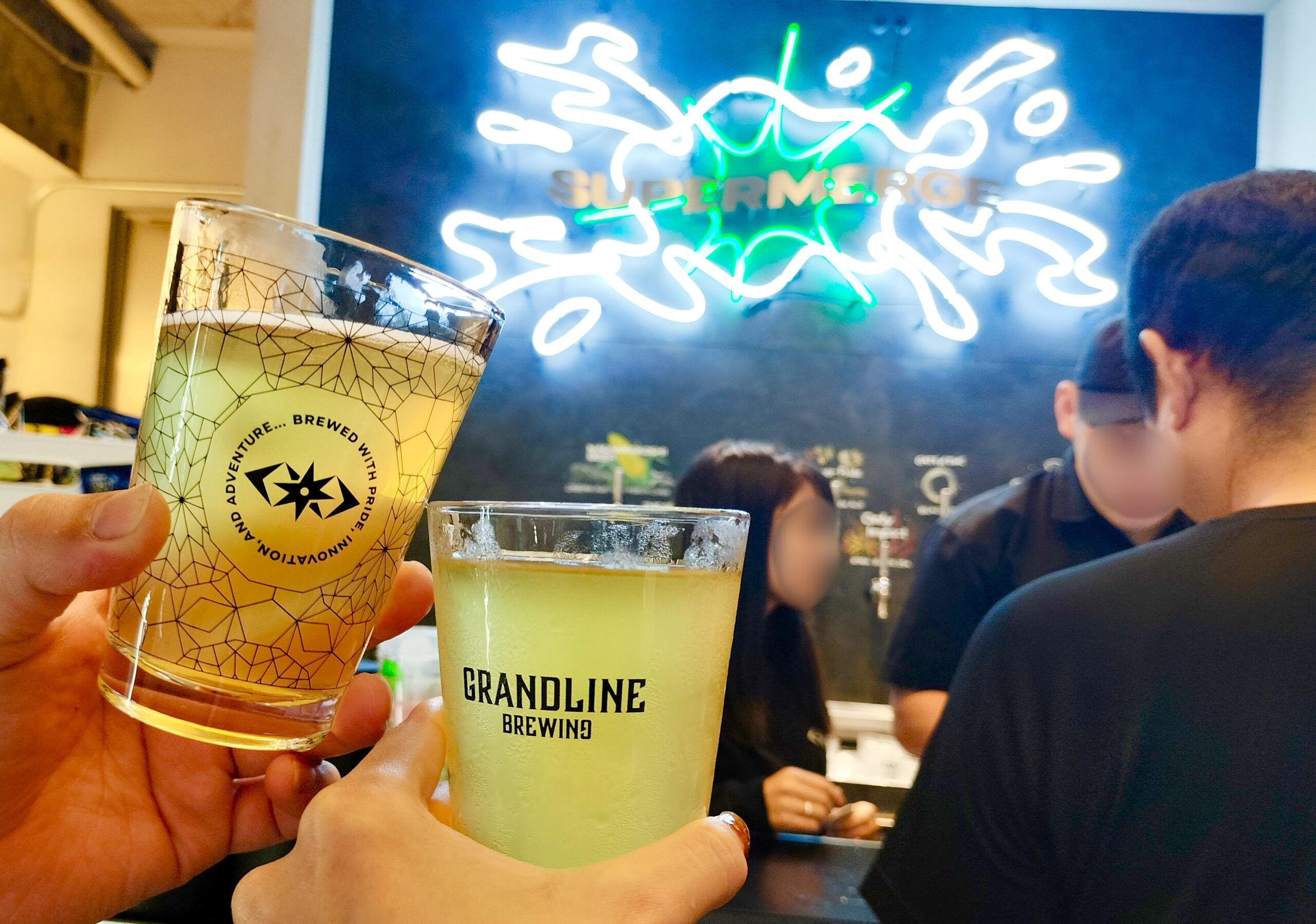 GRANDLINE BREWINGで乾杯